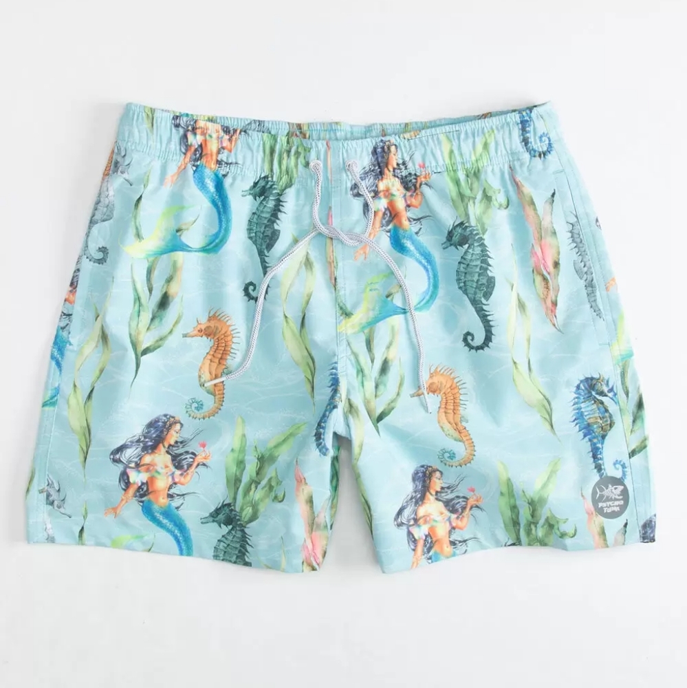 Men's Psycho Tuna Queen of the sea swim shorts